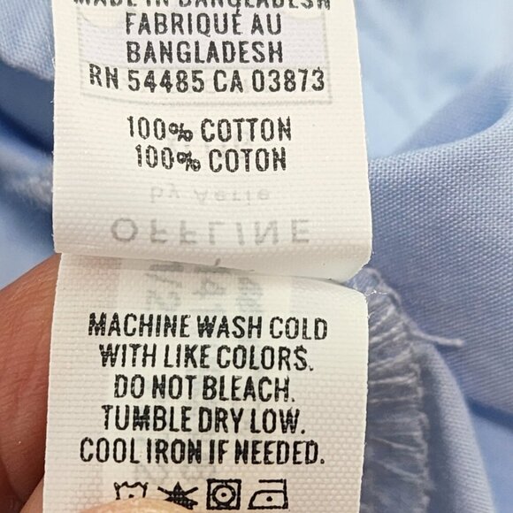 Offline by Aerie Women's 100% Cotton Button Down Shirt - XL - Picture 8 of 8